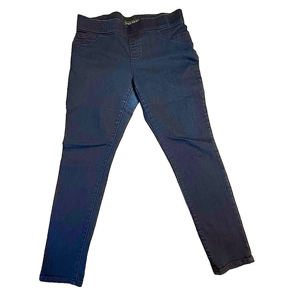 Lauren Jeans Co. Modern Legging dark blue size 14